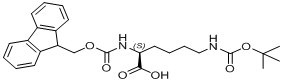 N-alpha-芴甲氧羰基-N-epsilon-叔丁氧羰基-L-賴氨酸  